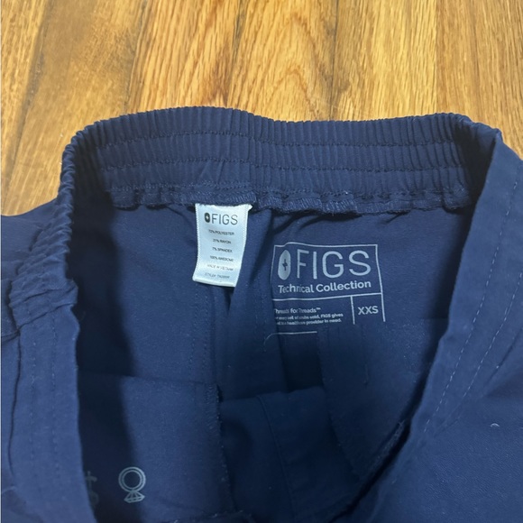Figs Technical Collection Top/Bottom Set, Navy, XXS - Picture 6 of 8